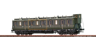 Brawa 45267 - H0 - Abteilwagen AB4, K.P.E.V., Ep. I